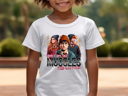 Don't Let The Muggles Get You Down Harry Potter Youth Shirt