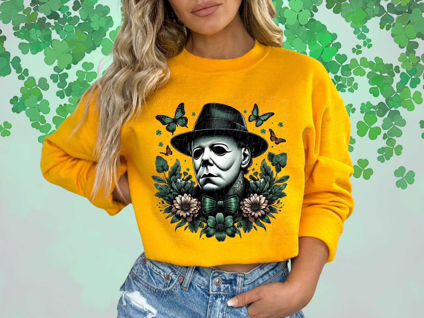 St. Patricks's Day Horror Michael Myers DTF Transfer - GMD1018