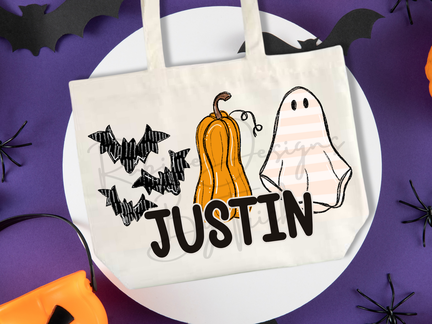 Halloween Custom Boy Candy Tote Bag