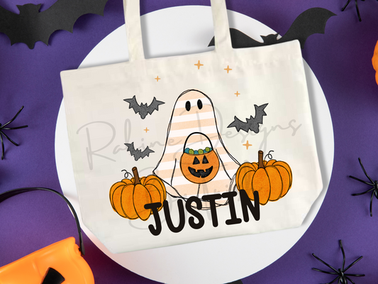 Halloween Custom Boy Candy Tote Bag