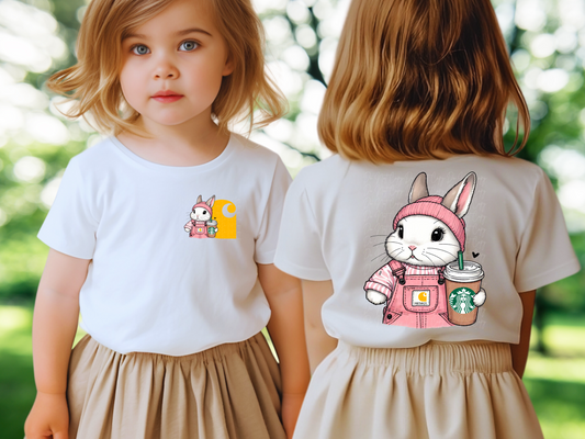 Easter Starbies Girl Bunny DTF Transfer - KPI1353