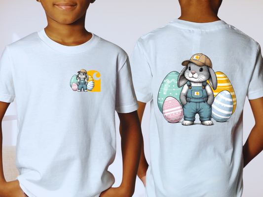 Easter Boy Bunny DTF Transfer - KPI1365