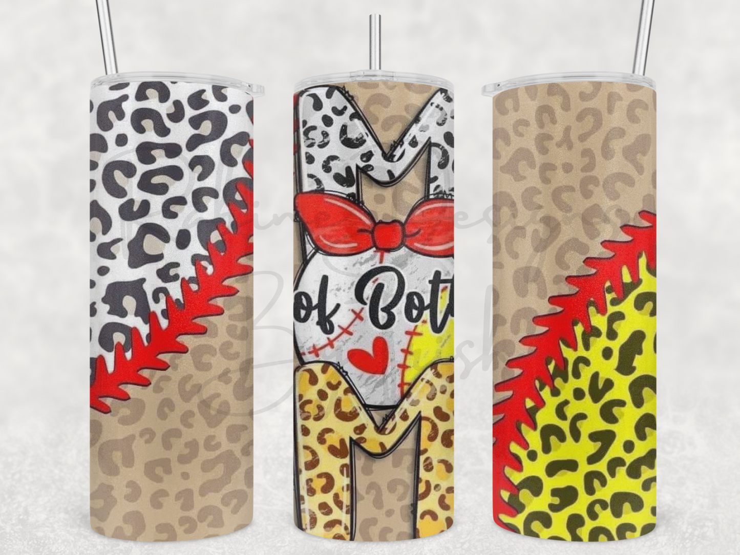 Baseball and Softball Mom of Both Tumbler