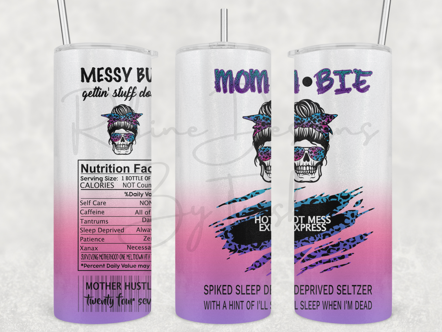 Hot Mess Express Mombie Tumbler