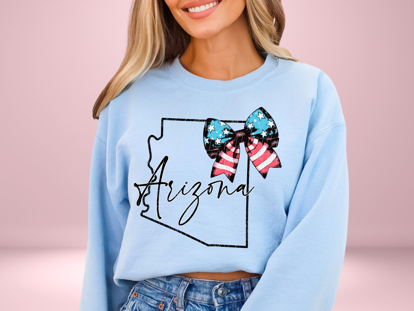 Arizona State DTF Transfer - SCD1579