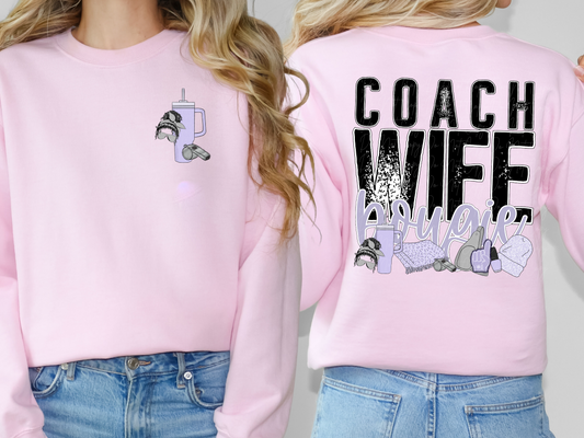 Coach Wife Bougie DTF Transfer - TED1081