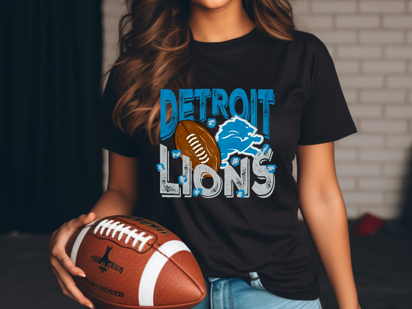 Detroit Lions Football DTF Transfer - KPI1137