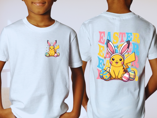 Pikachu Easter DTF Transfer - KPI1340