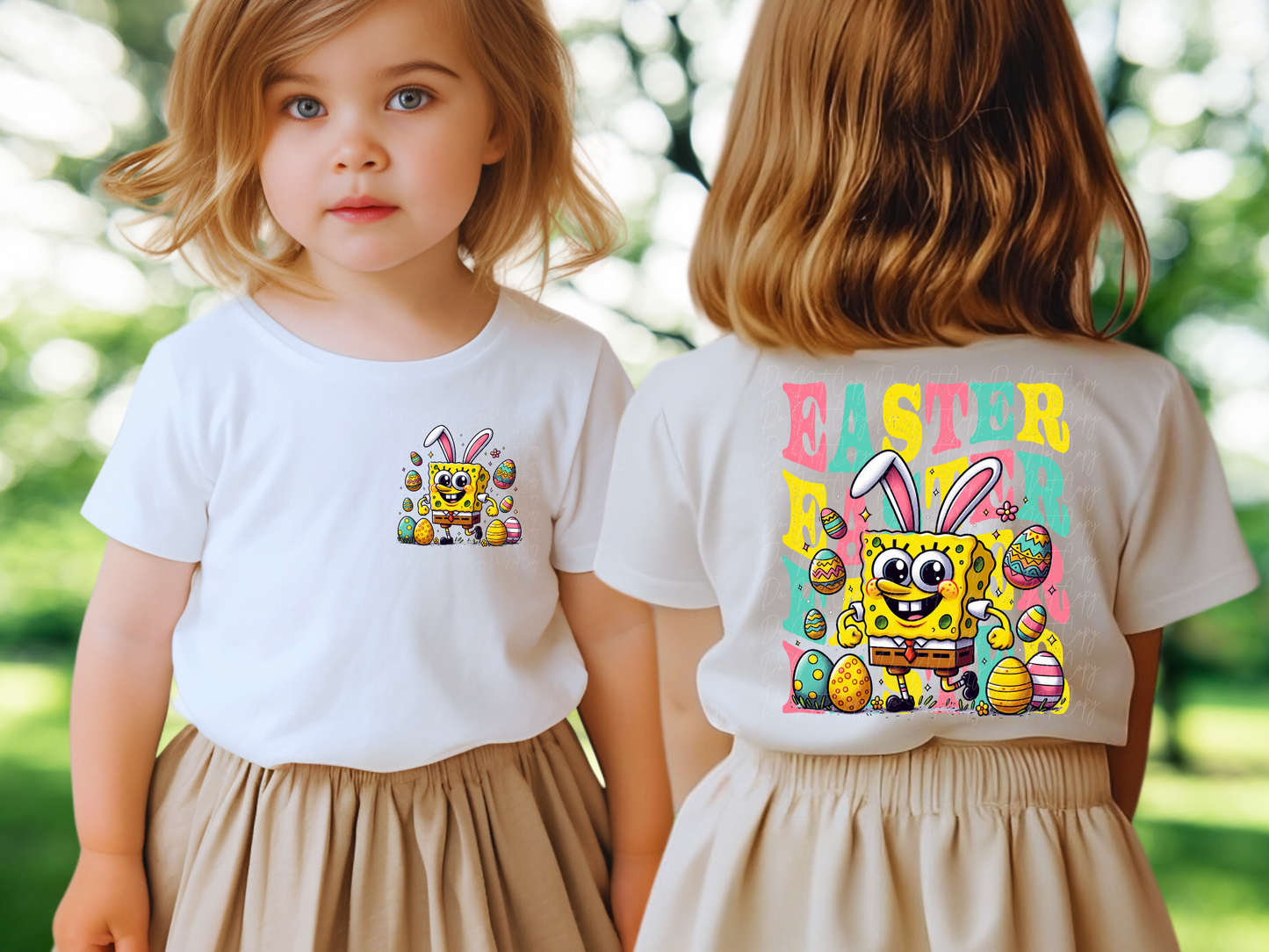 Spongebob Easter DTF Transfer - KPI1347