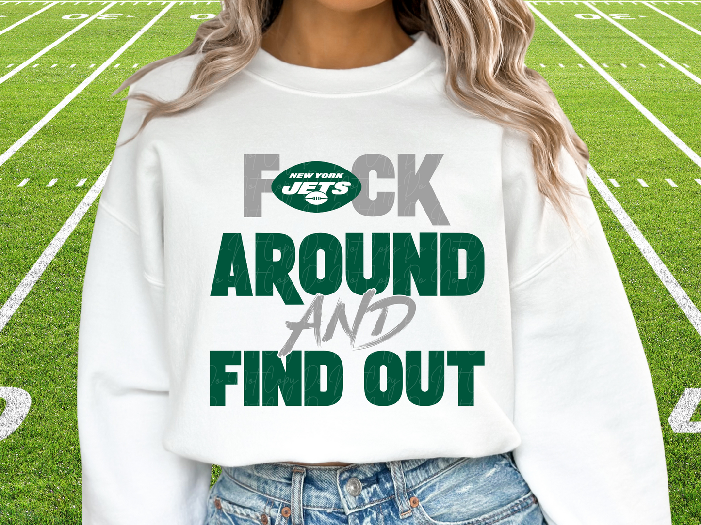 New York Jets F Around and Find Out FAAFO Pro Football DTF Transfer - KPI1099