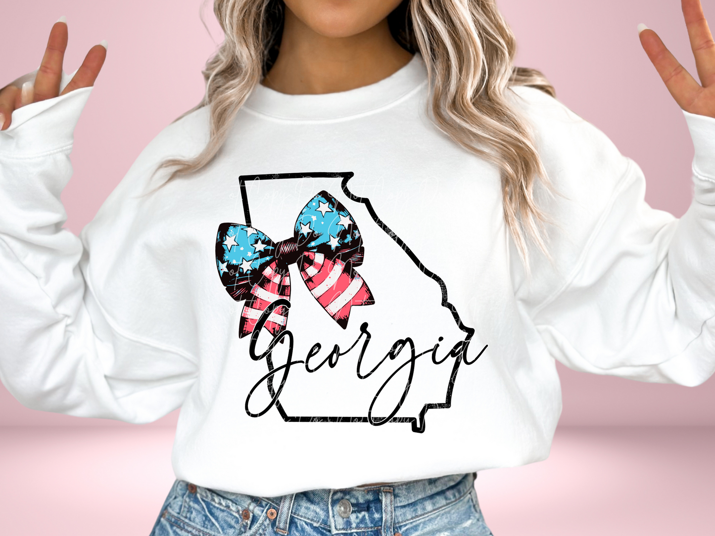 Georgia State DTF Transfer - SCD1586