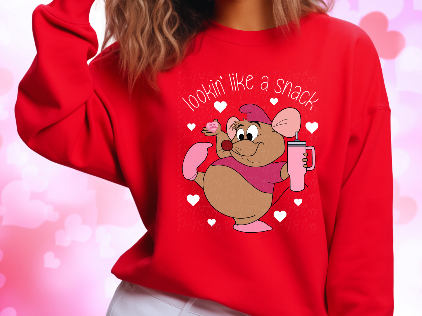 Gus Gus Lookin' Like A Snack Valentine's Day Sweatshirt