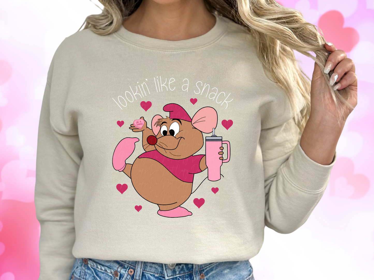 Gus Gus Lookin' Like A Snack Valentine's Day Sweatshirt