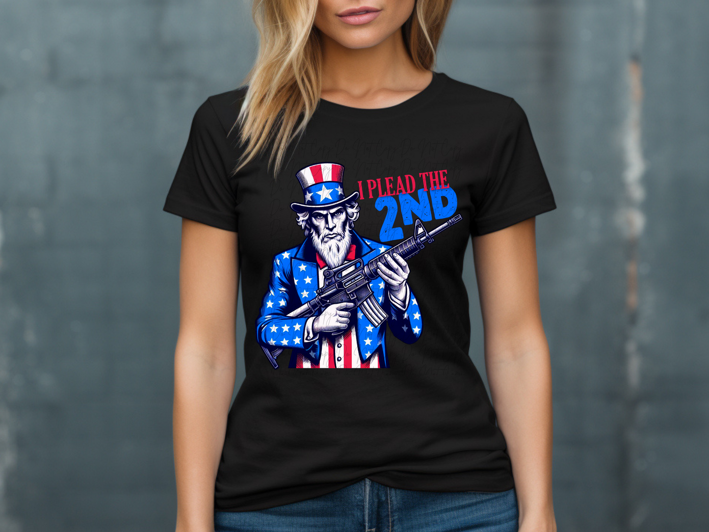 I Plead the 2nd Amendment America DTF Transfer - KPI1519