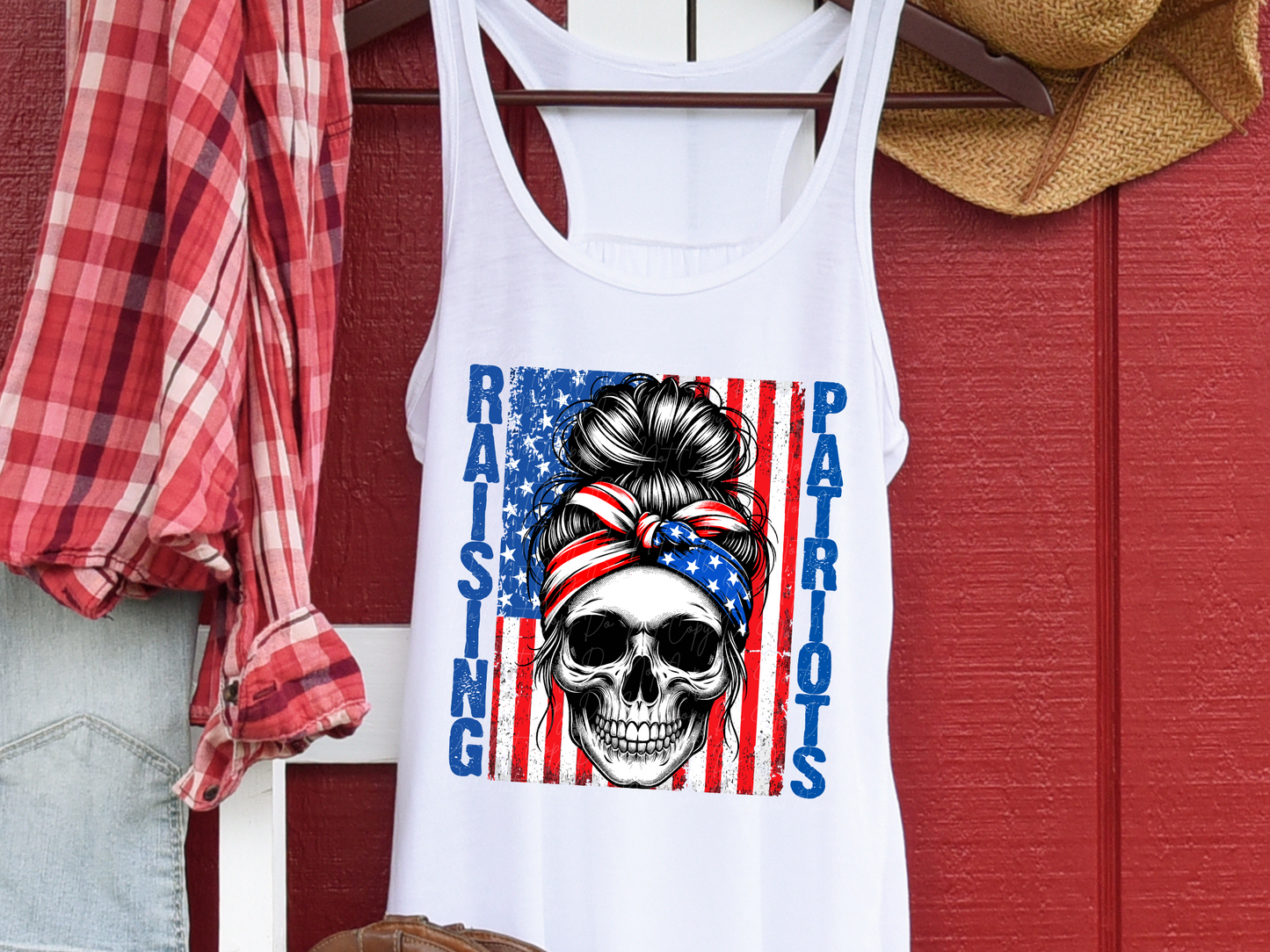 Raising Patriots Mama America DTF Transfer - KPI1538