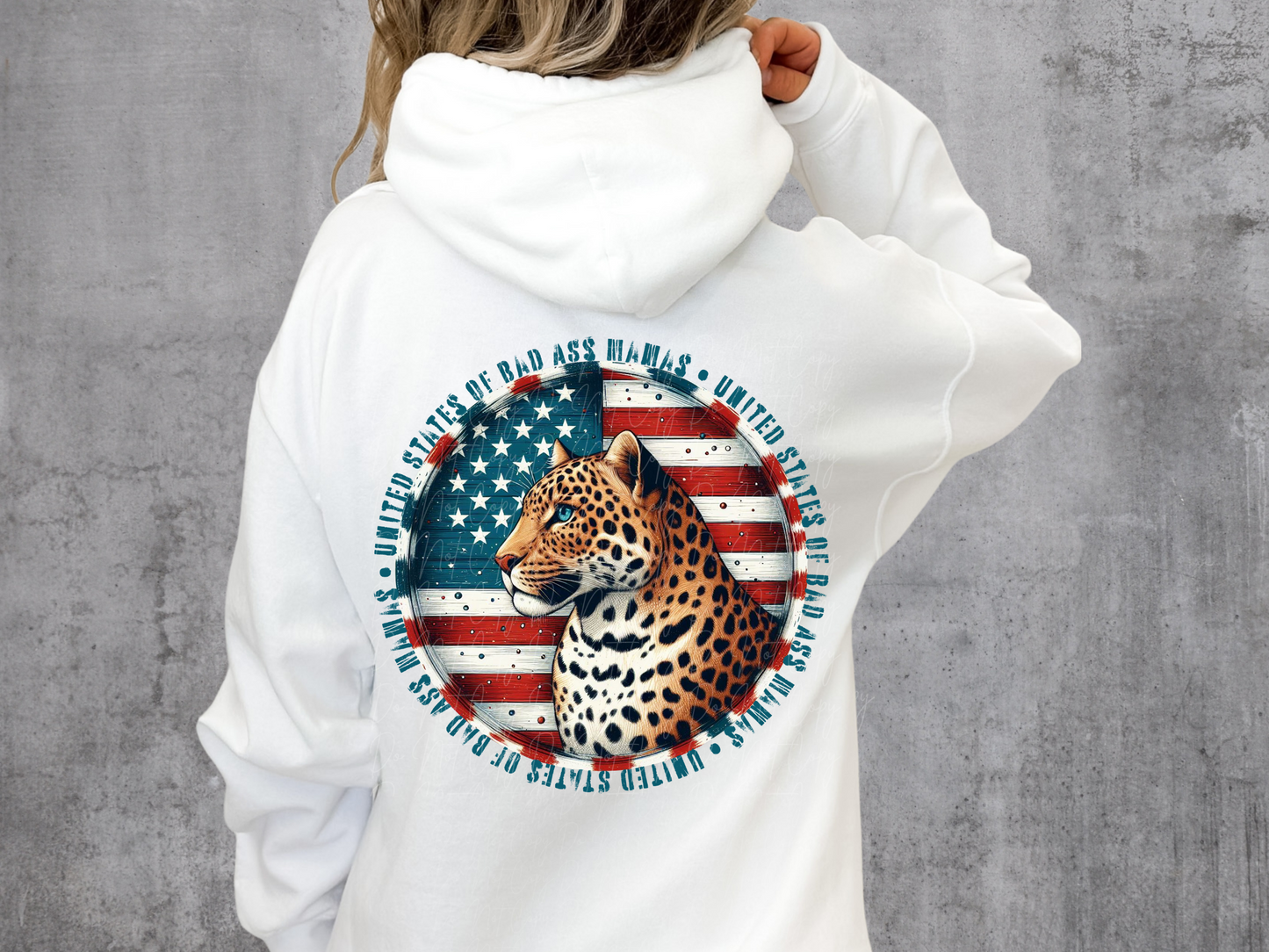 United States of Badass Mamas America DTF Transfer - KPI1544