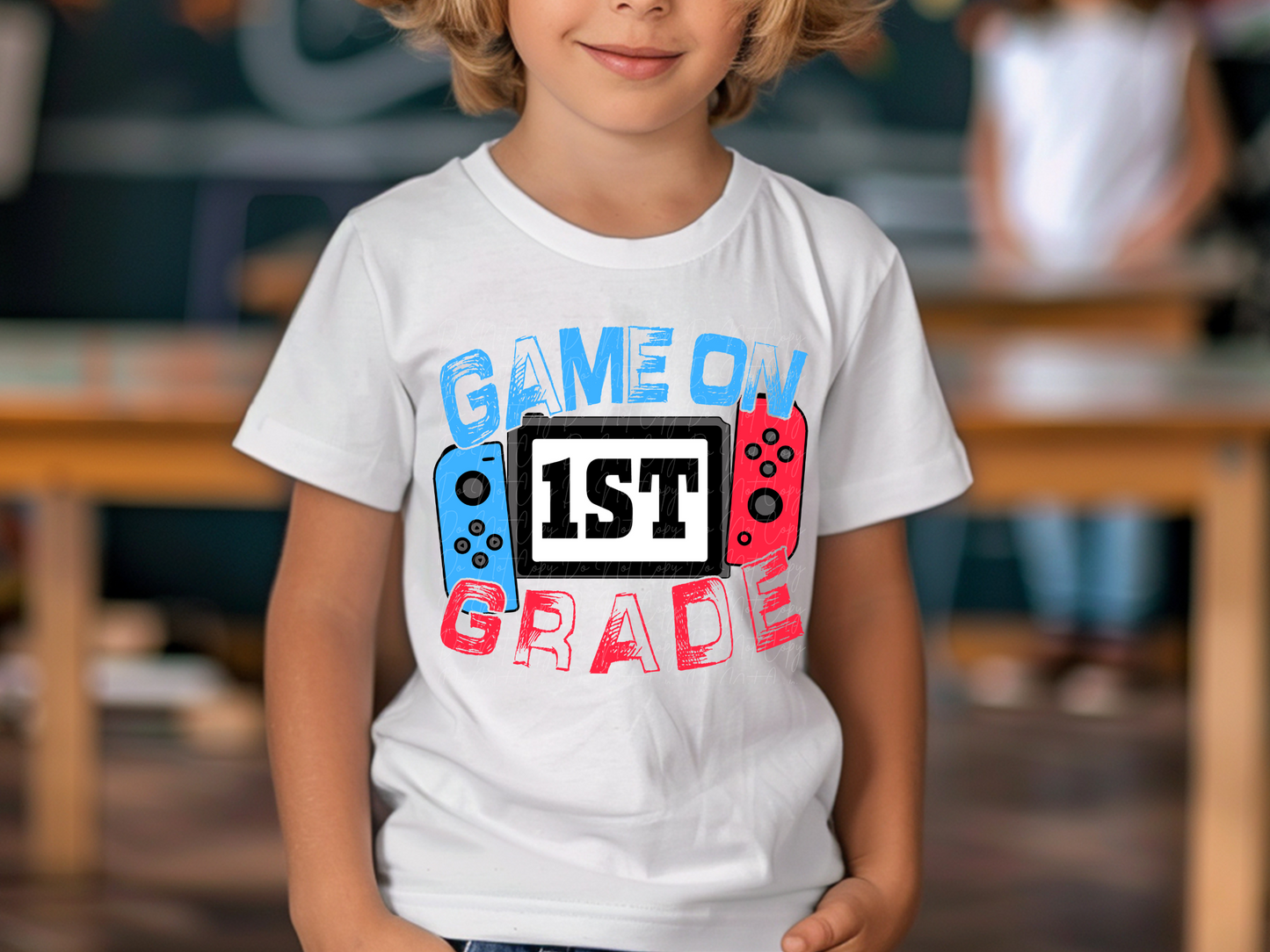 Game On 1st Grade School DTF Transfer - KPI1622