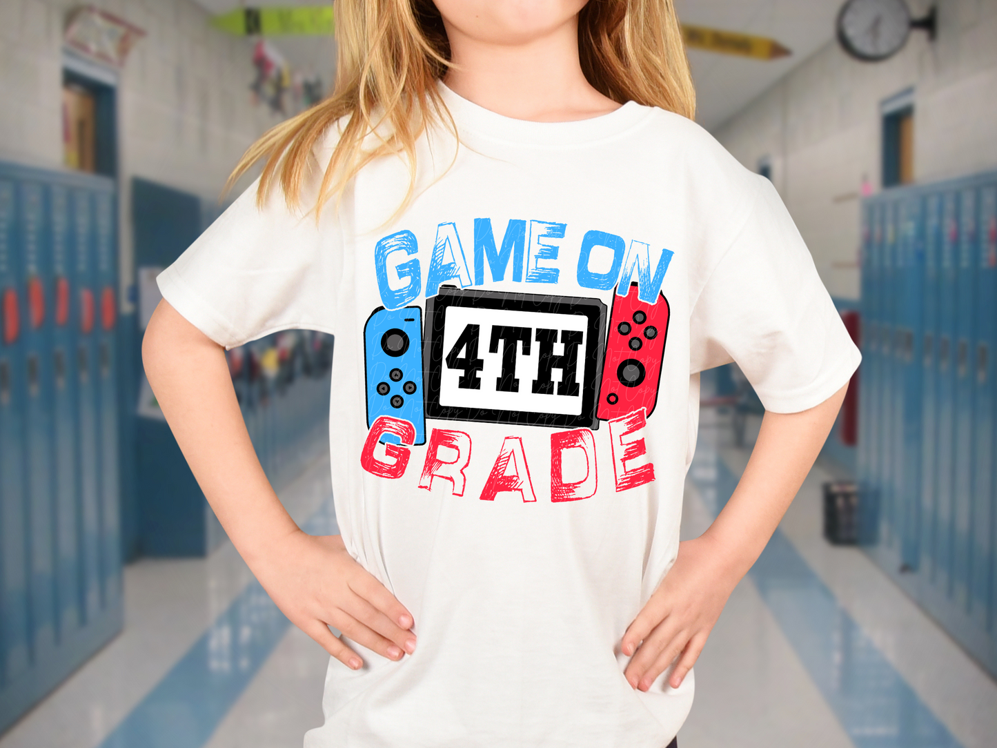 Game On 4th Grade School DTF Transfer - KPI1625