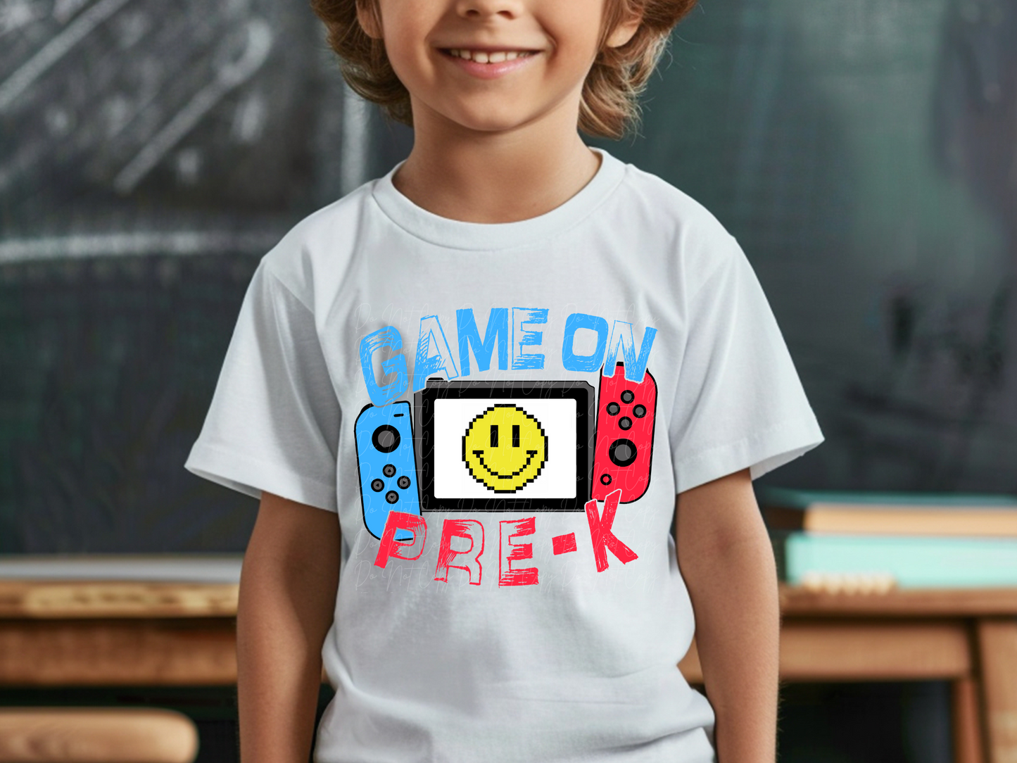 Game On Pre-K School DTF Transfer - KPI1629