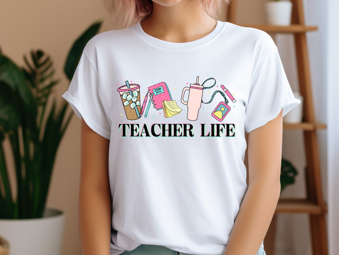 Teacher Life School DTF Transfer - KPI1650