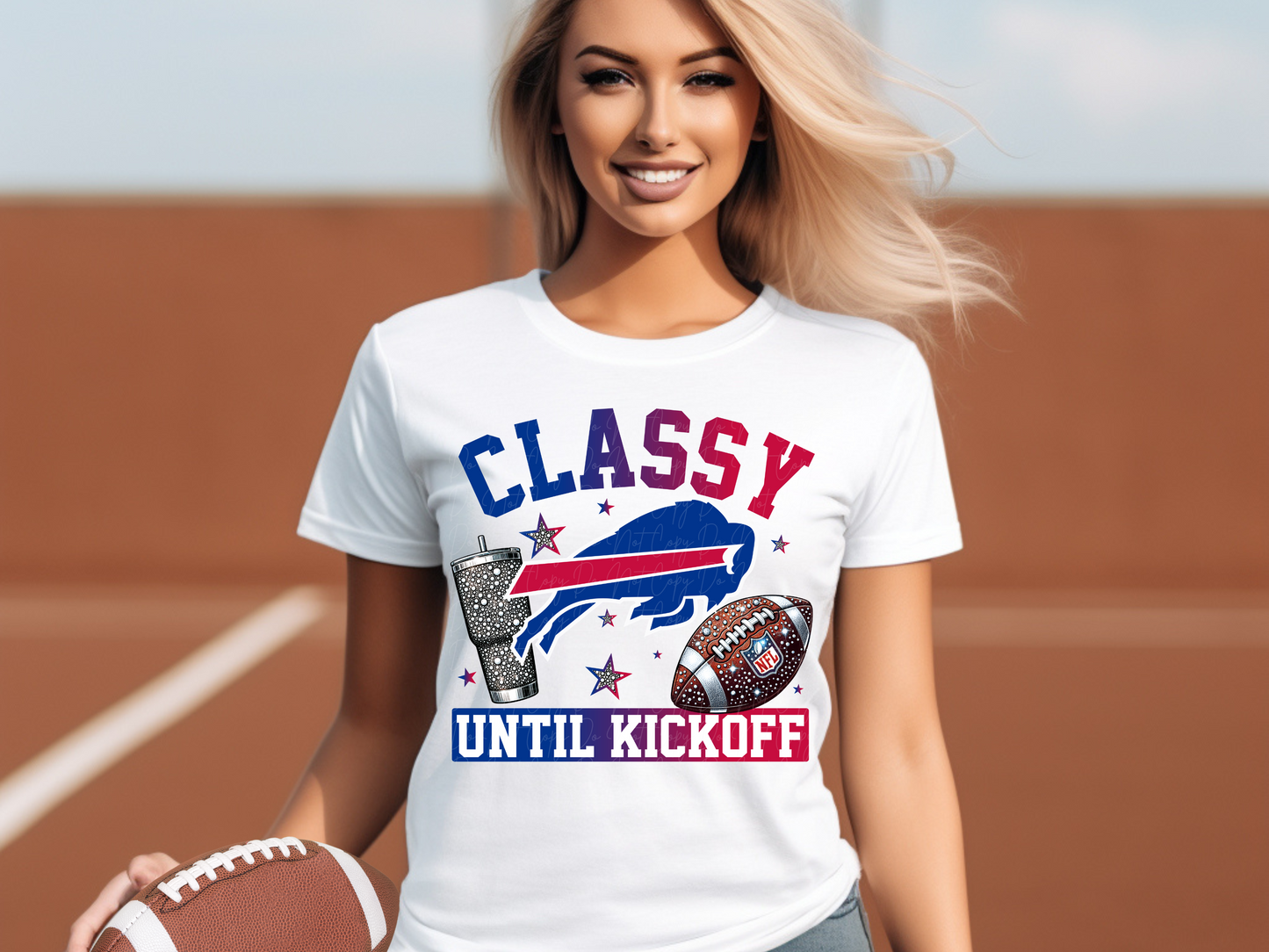 Buffalo Bills Classy Until Kickoff Football DTF Transfer - KPI1664