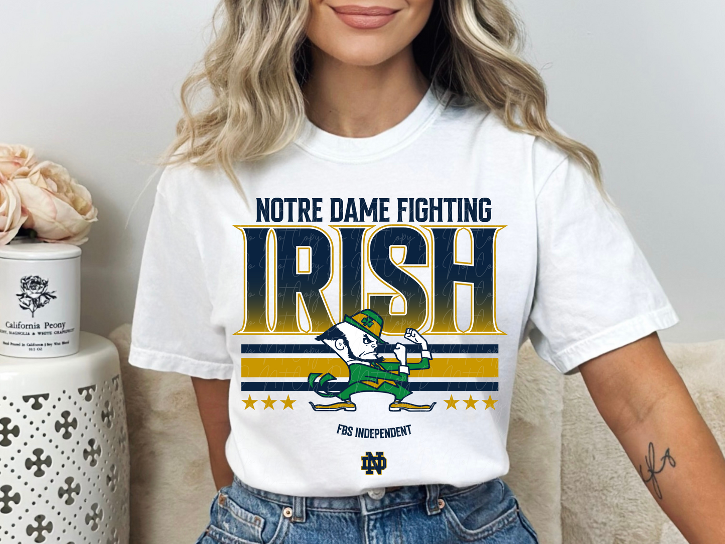 Notre Dame Fighting Irish College Football DTF Transfer - KPI1703
