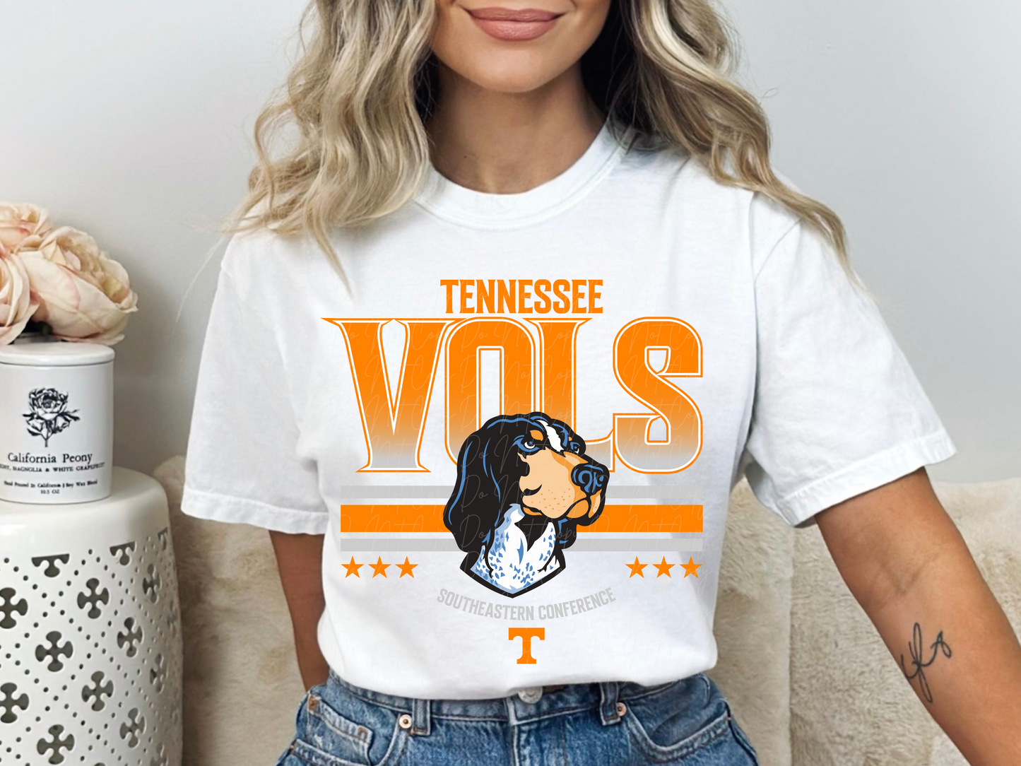 Tennessee Vols College Football DTF Transfer - KPI1715