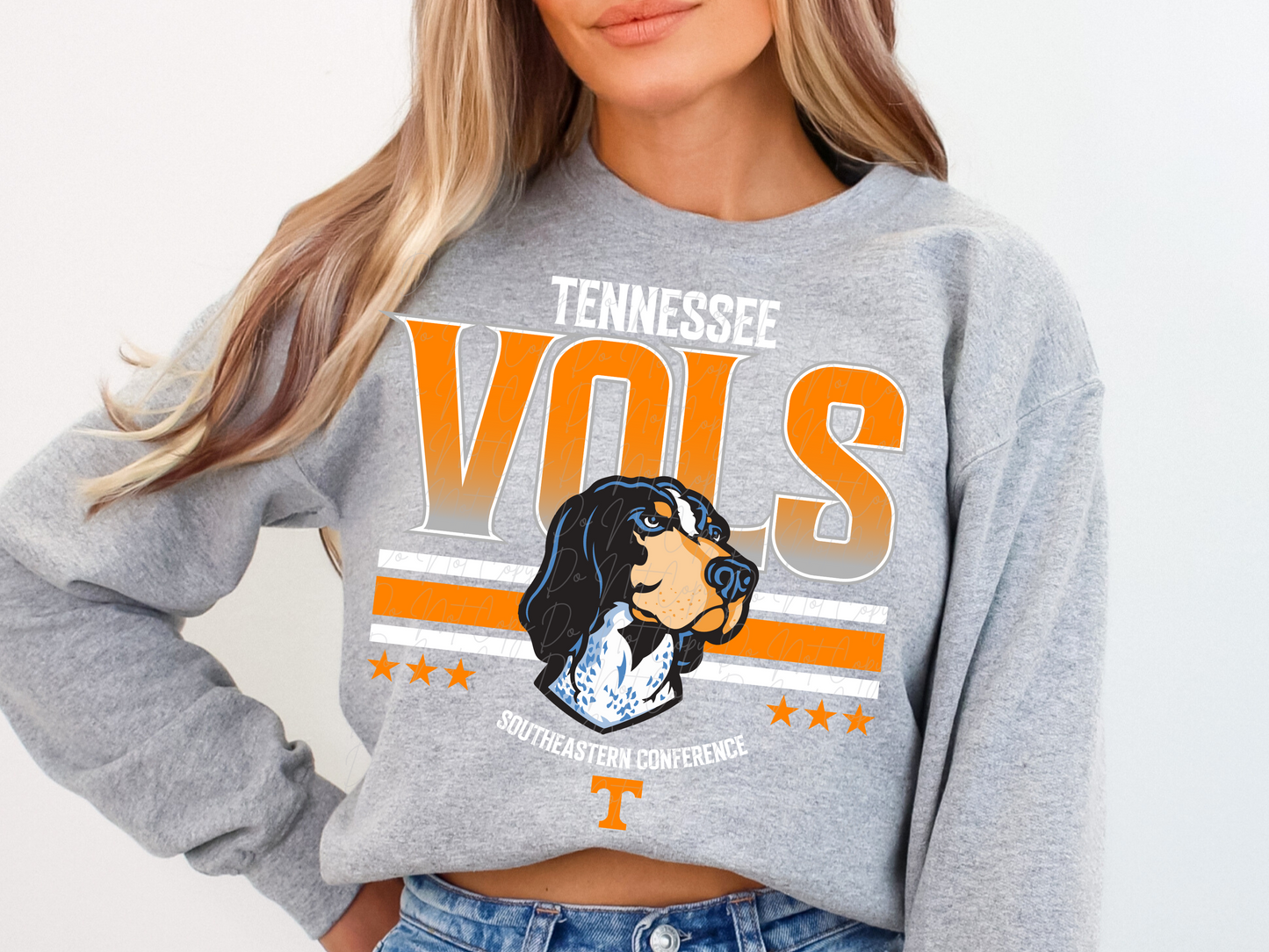 Tennessee Vols College Football DTF Transfer - KPI1716