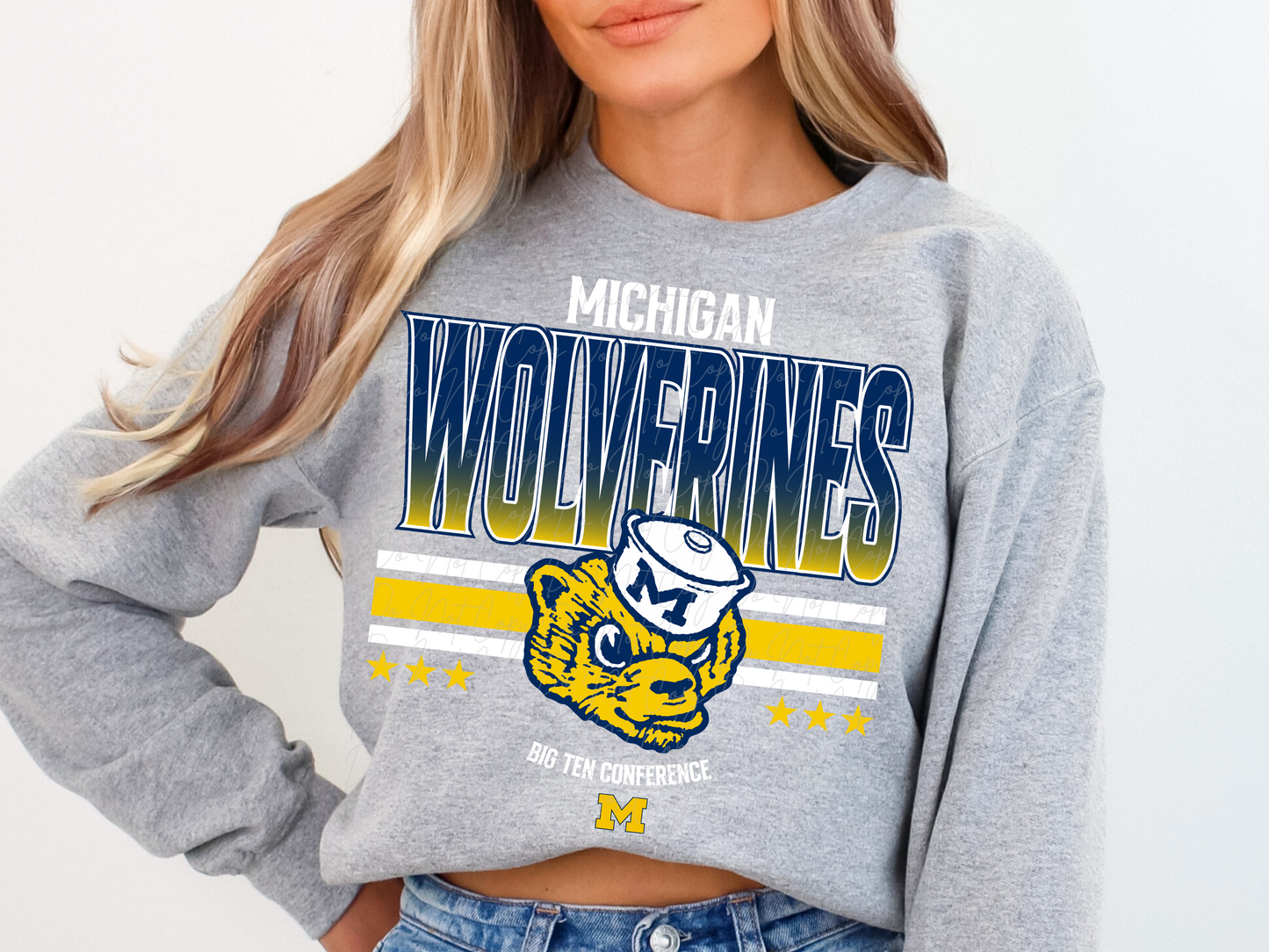 Michigan Wolverines College Football DTF Transfer - KPI1718