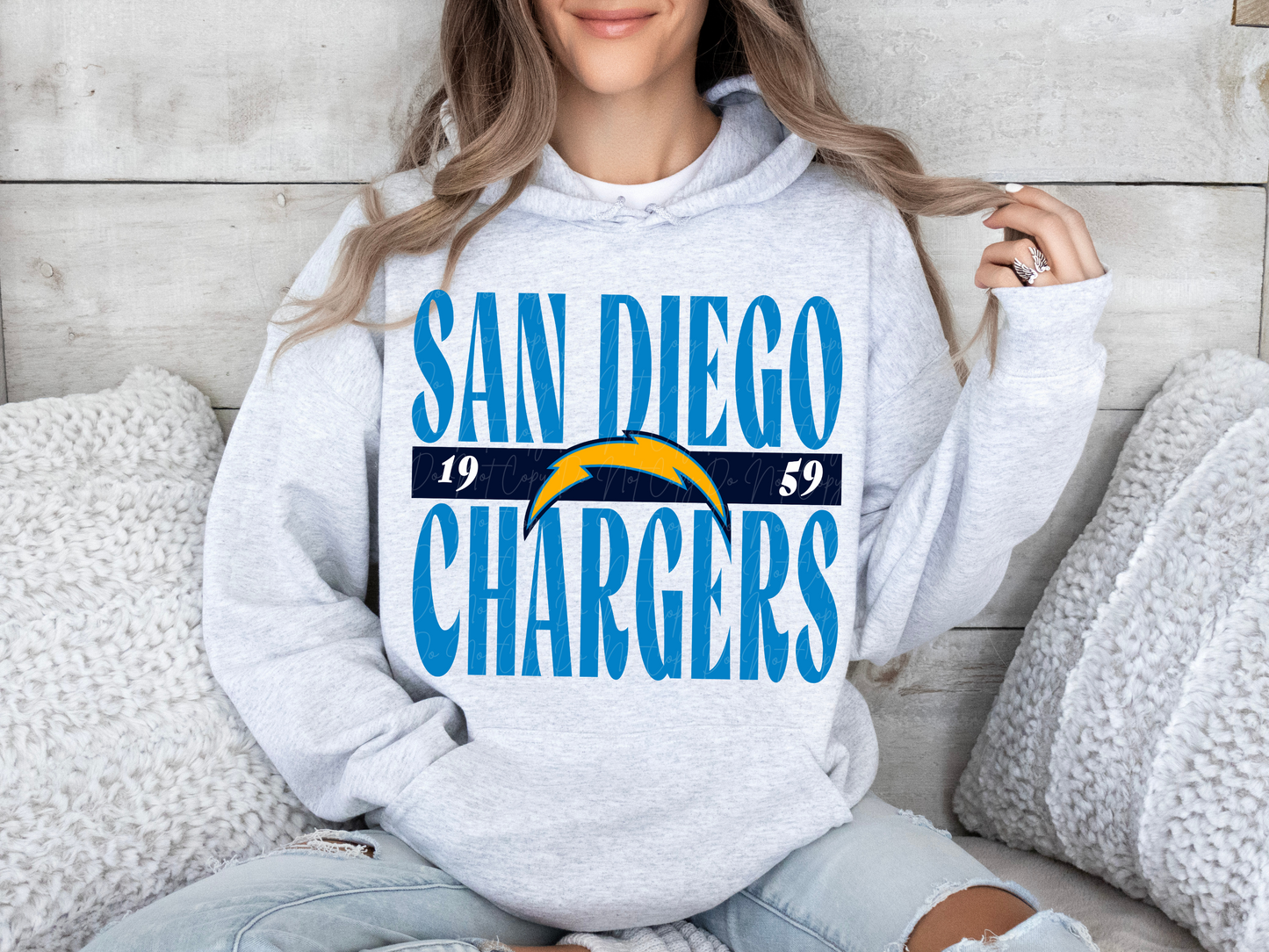 San Diego Chargers Football DTF Transfer - KPI1791