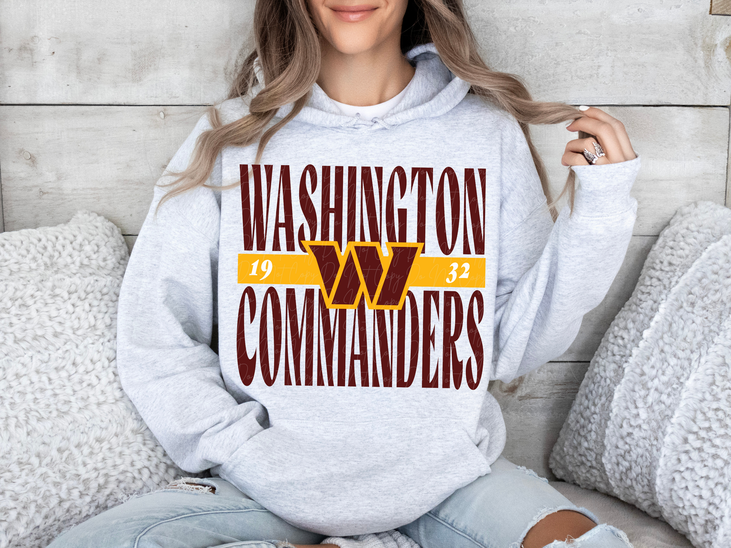Washington Commanders Football DTF Transfer - KPI1794