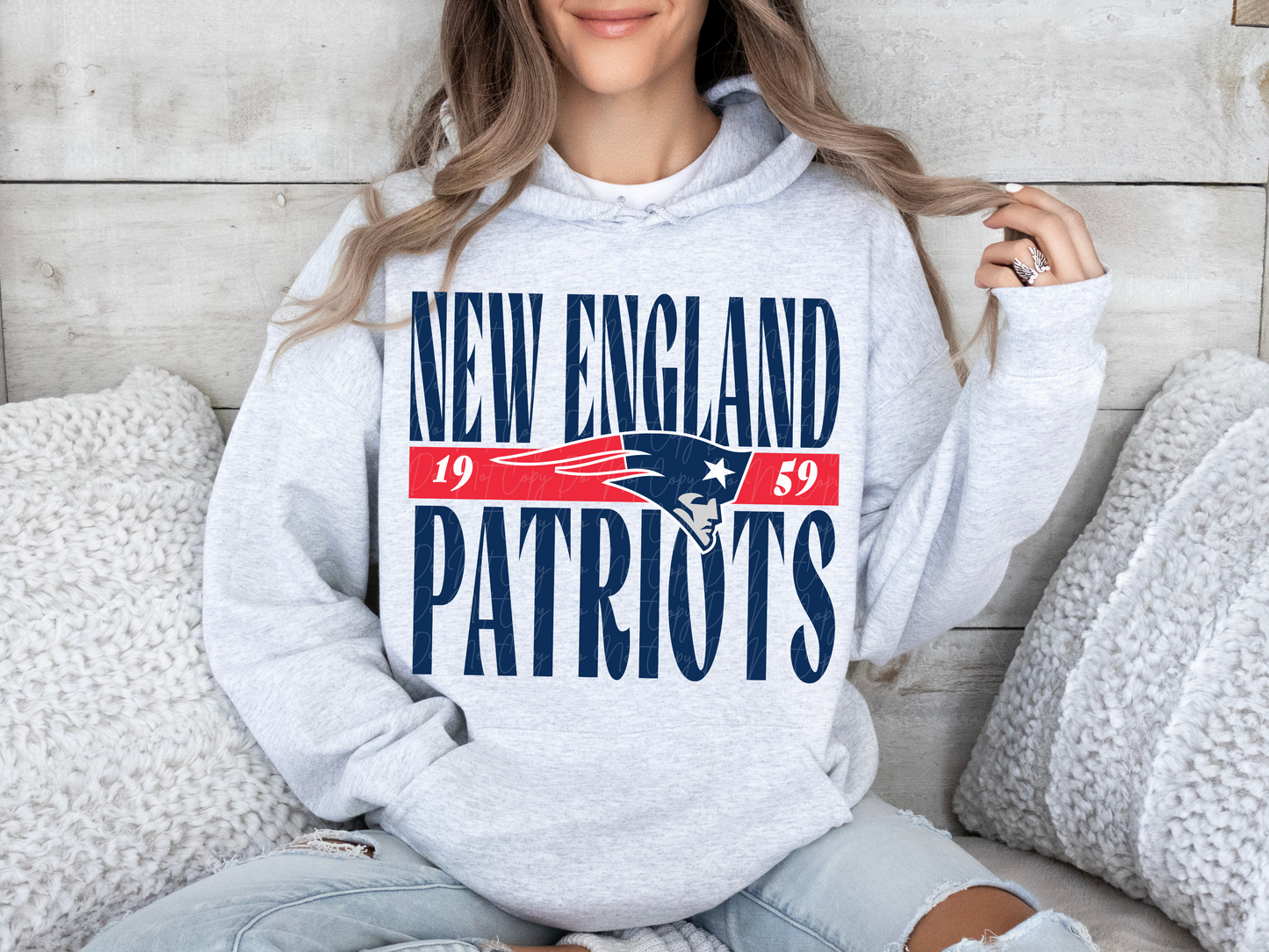 New England Patriots Football DTF Transfer - KPI1805