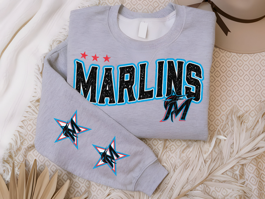 Miami Marlins Baseball DTF Transfer - KPI1841