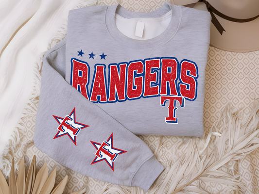 Texas Rangers Baseball DTF Transfer - KPI1855