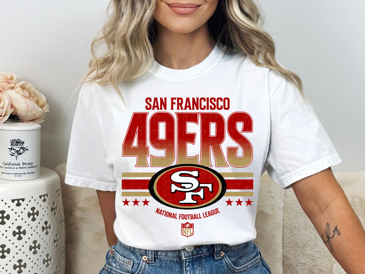 San Francisco 49ers Football DTF Transfer - KPI2217