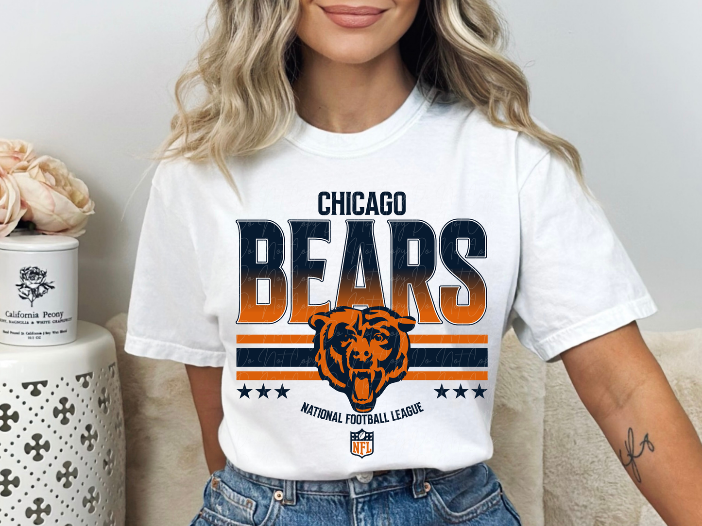 Chicago Bears Football DTF Transfer - KPI2219