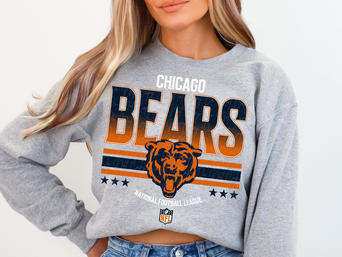 Chicago Bears Football DTF Transfer - KPI2220