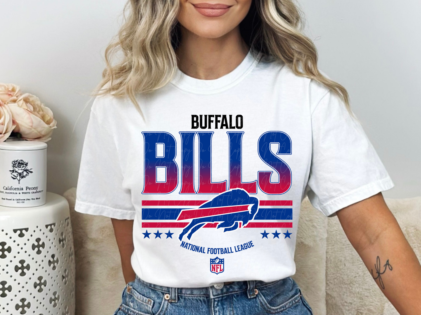 Buffalo Bills Football DTF Transfer - KPI2223