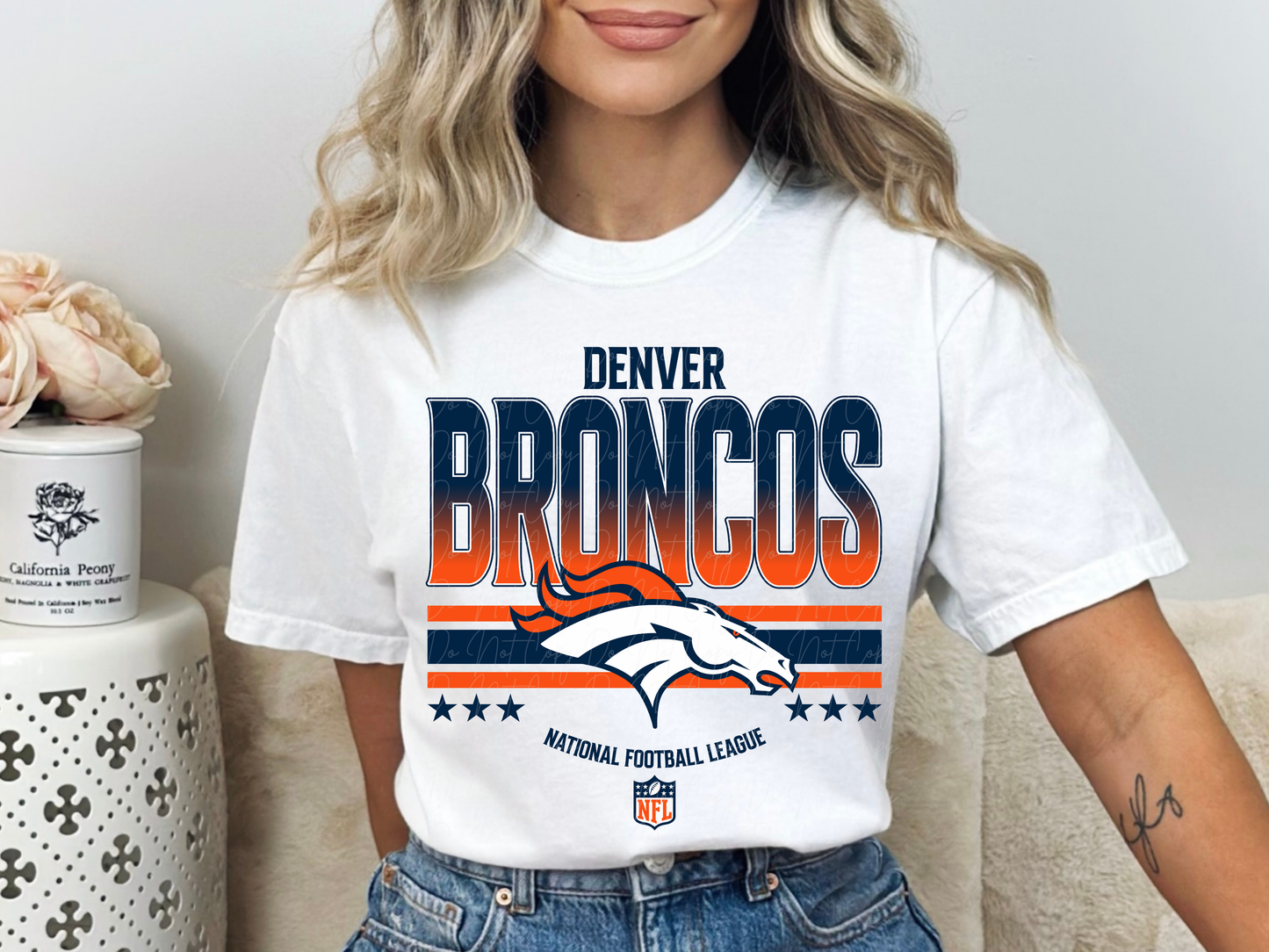 Denver Broncos Football DTF Transfer - KPI2225