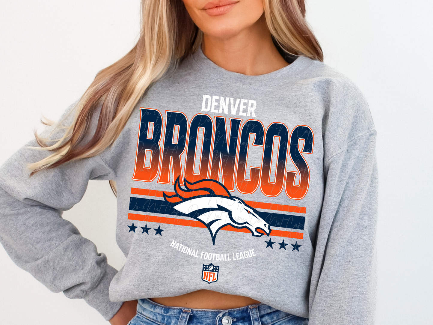 Denver Broncos Football DTF Transfer - KPI2226