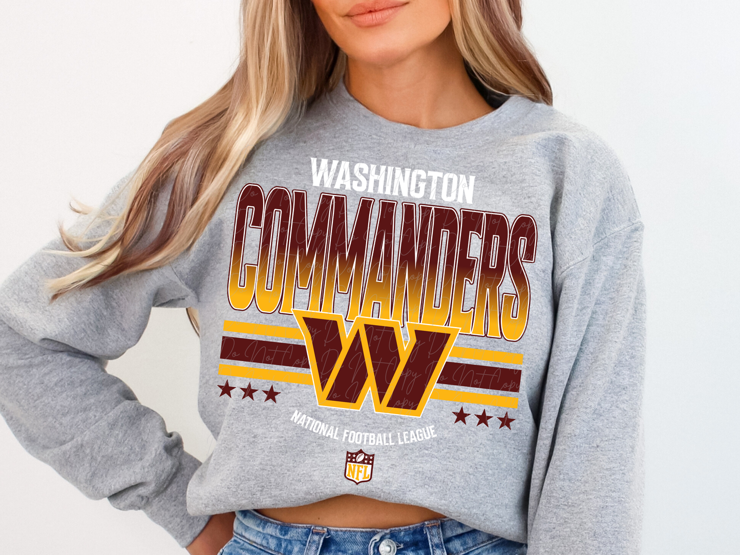 Washington Commanders Football DTF Transfer - KPI2242