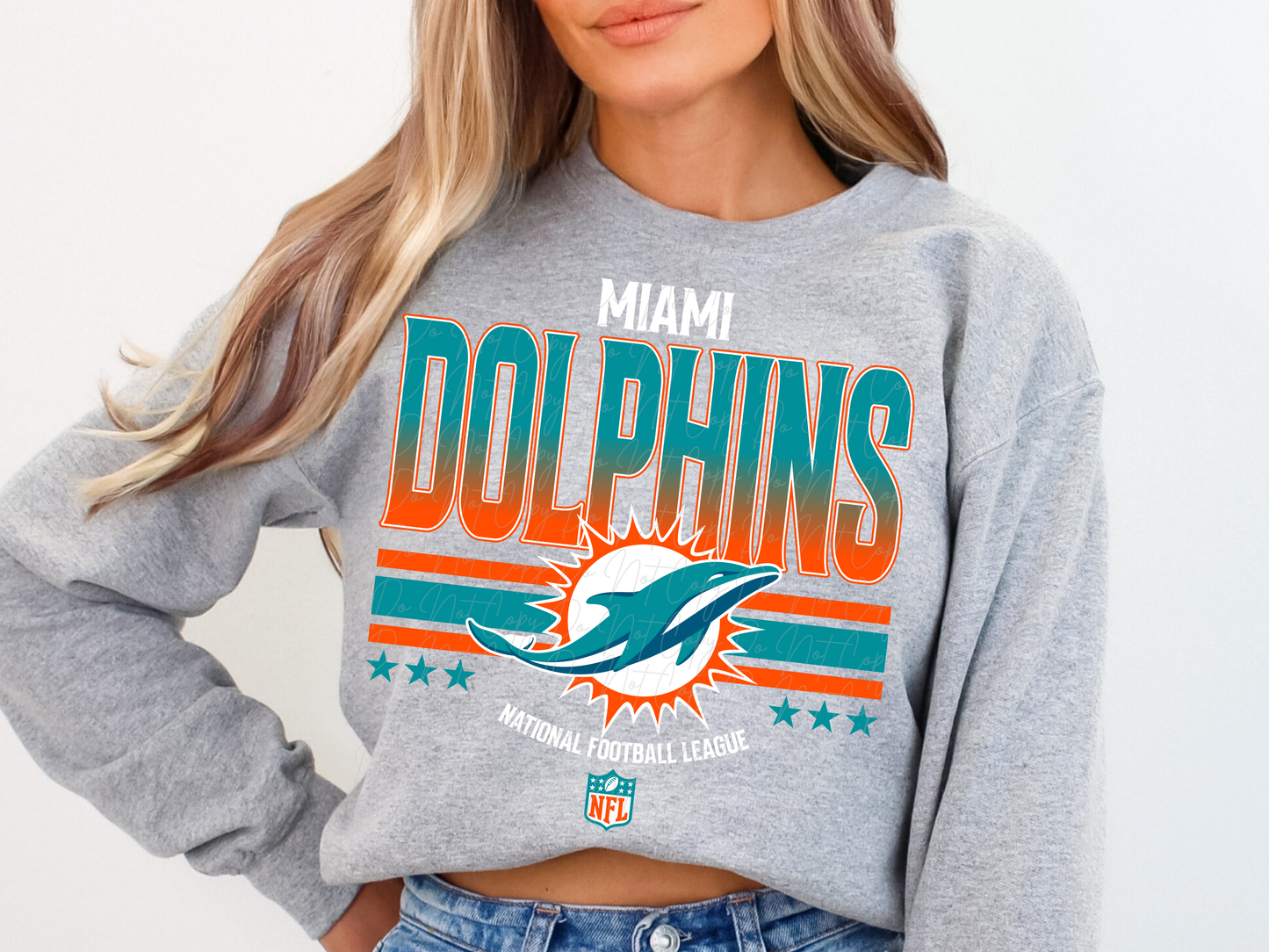 Miami Dolphins Football DTF Transfer - KPI2244