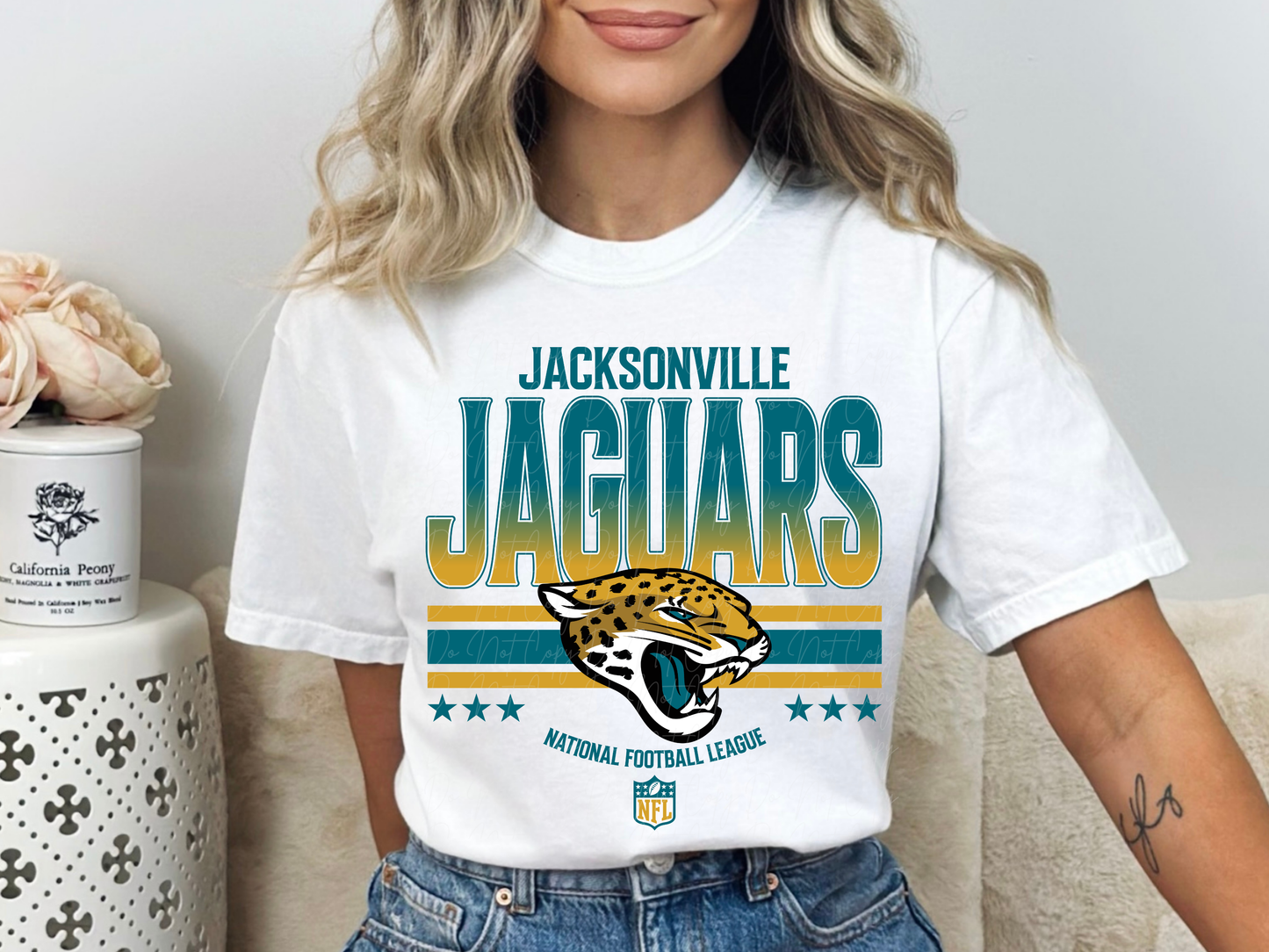 Jacksonville Jaguars Football DTF Transfer - KPI2253