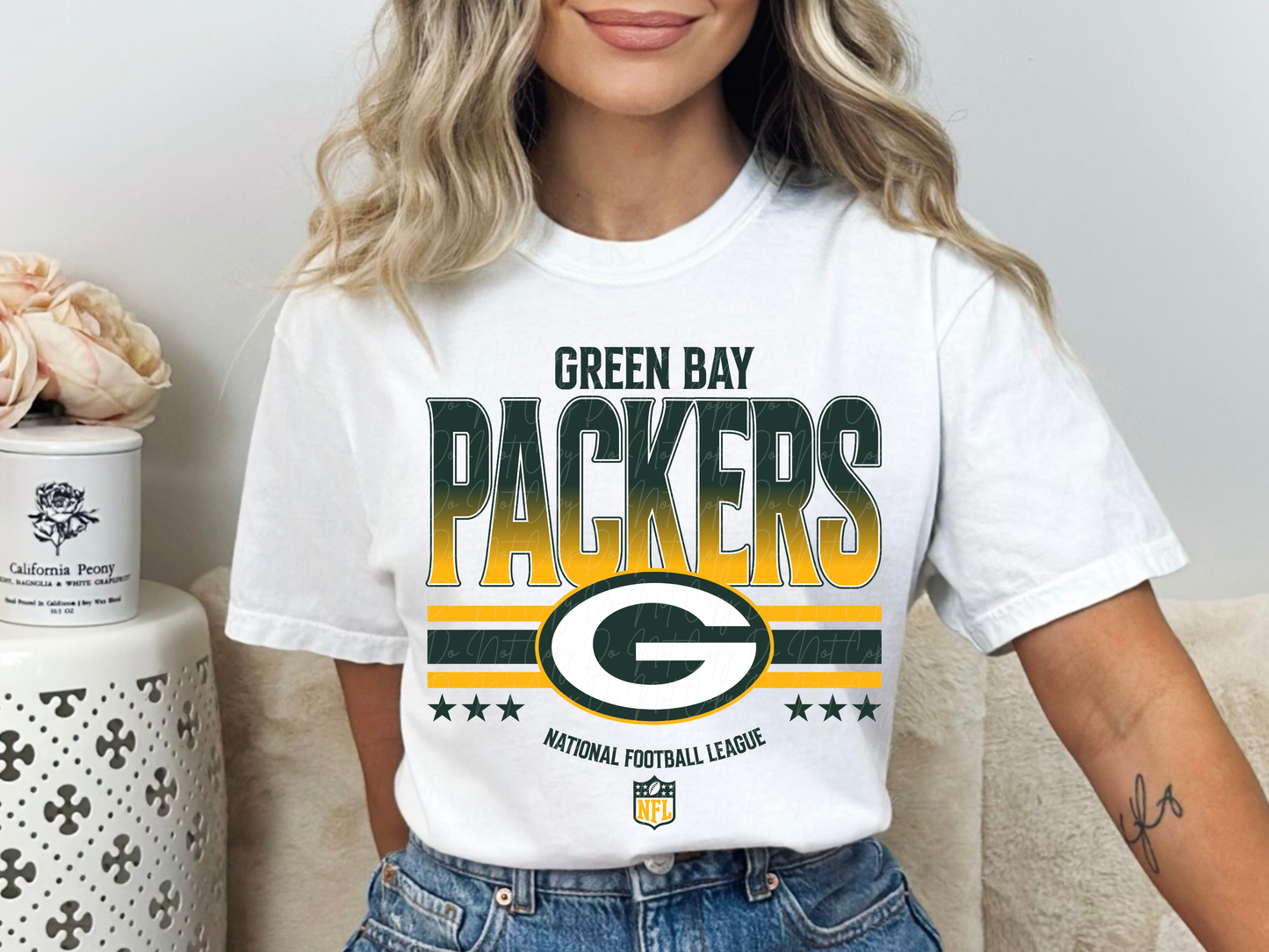 Green Bay Packers Football DTF Transfer - KPI2259