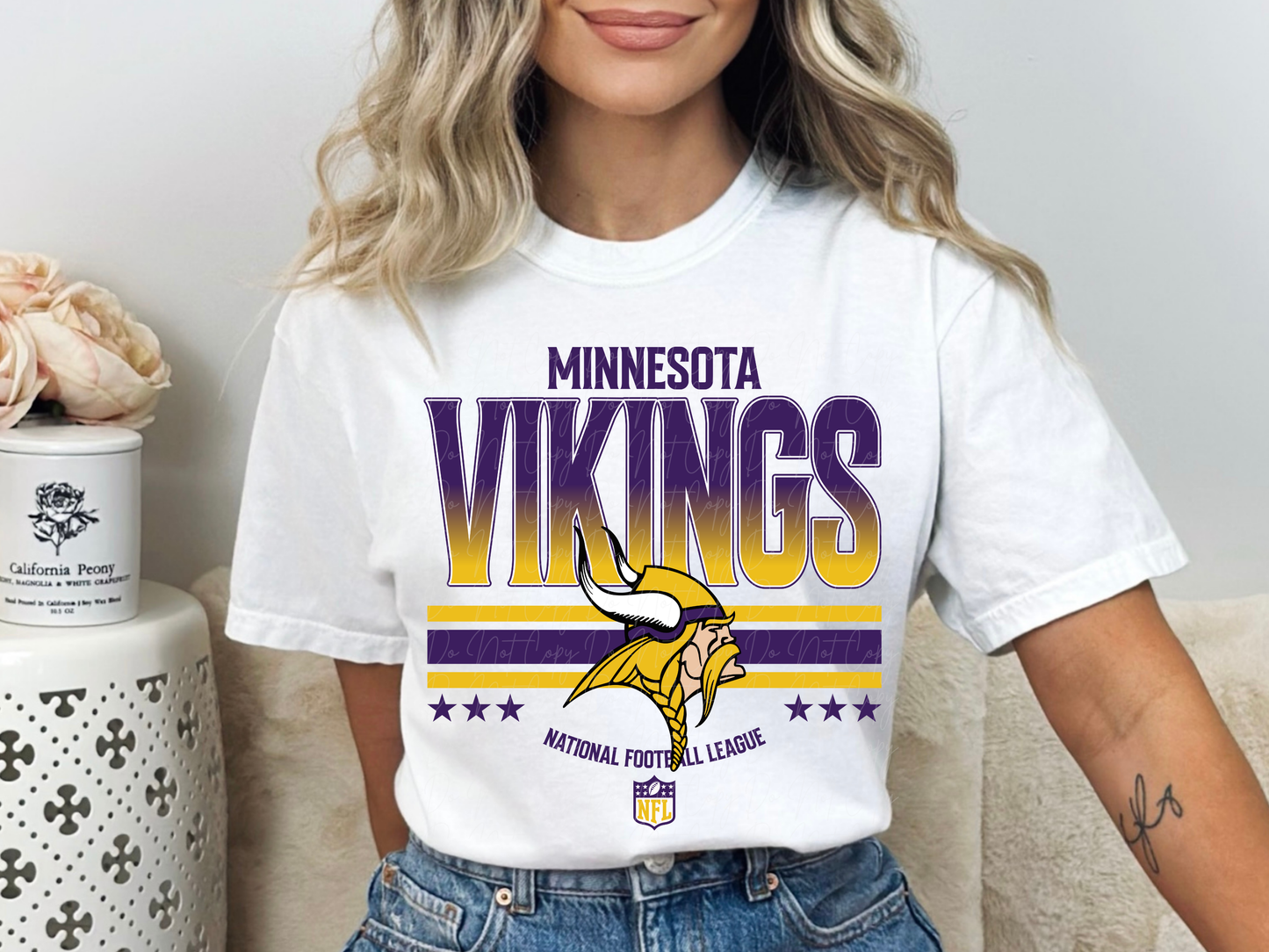 Minnesota Vikings Football DTF Transfer - KPI2281