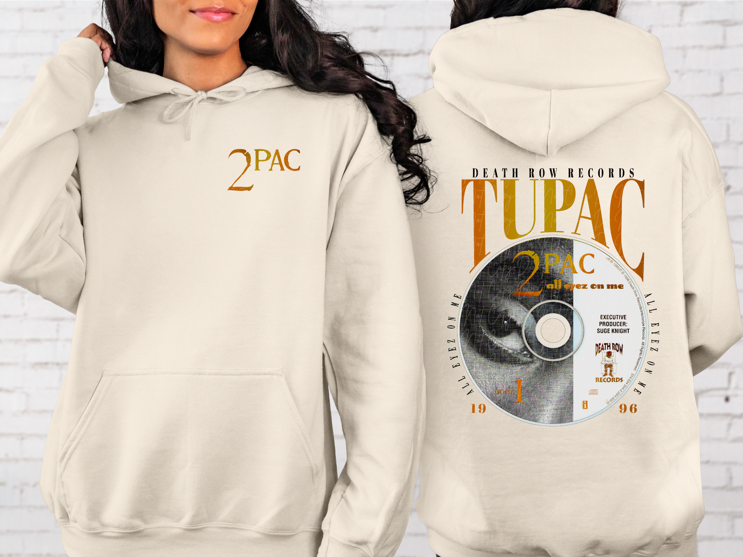 2Pac Music Nostalgia Records DTF Transfers - KPI2289