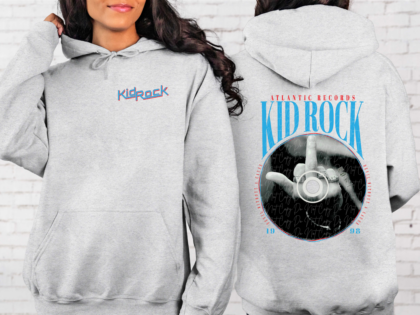 Kid Rock Music Nostalgia Records DTF Transfers - KPI2314