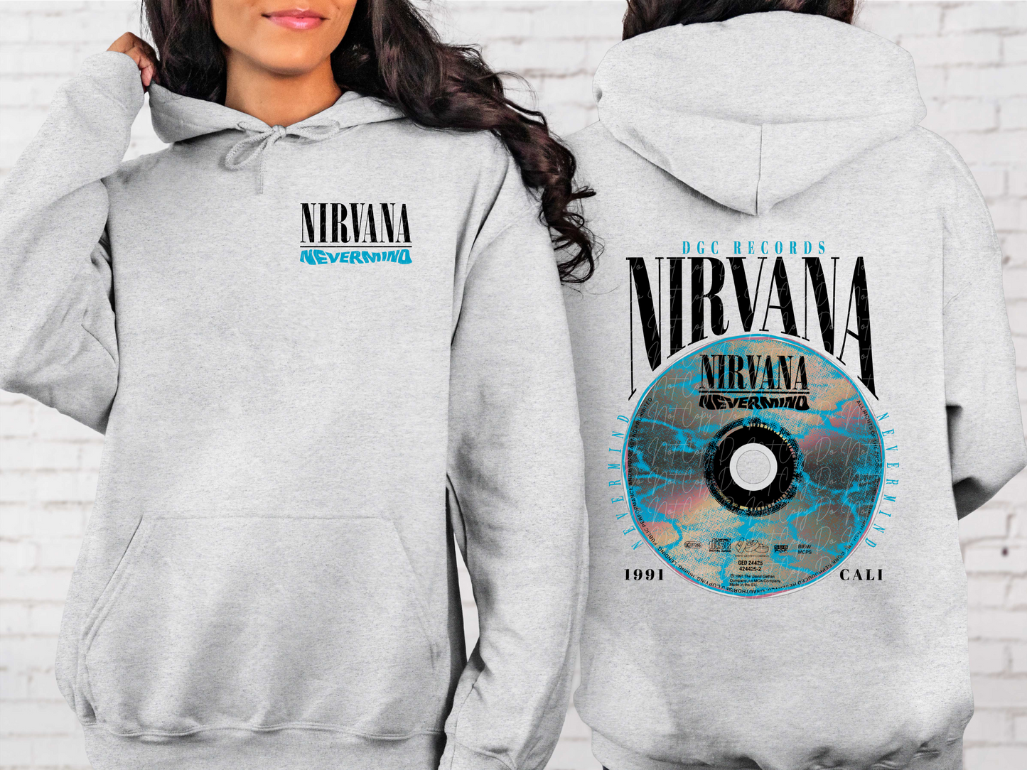 Nirvana Music Nostalgia Records DTF Transfers - KPI2322