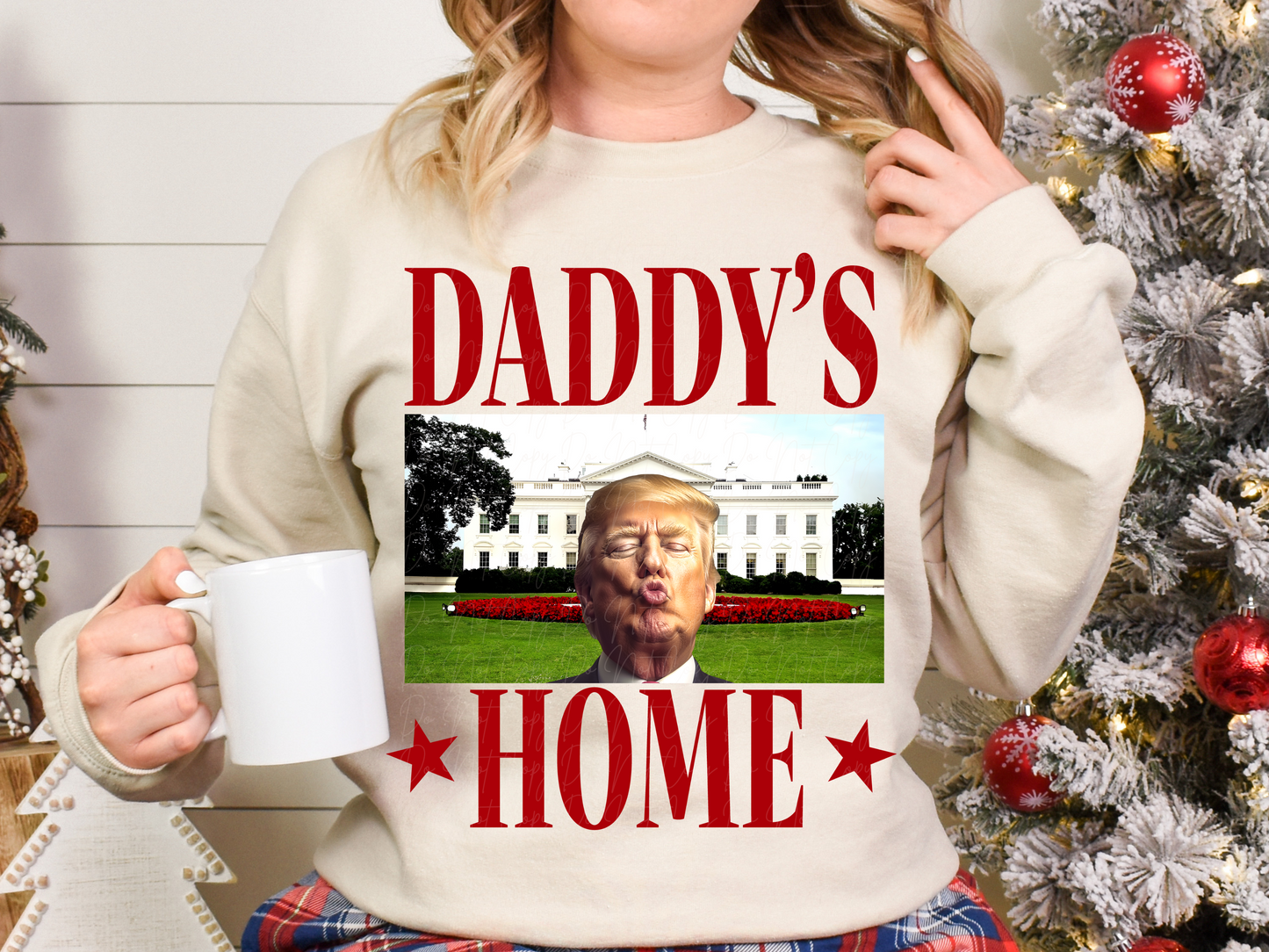 Daddy's Home Red Trump Political USA DTF Transfer - KPI2344