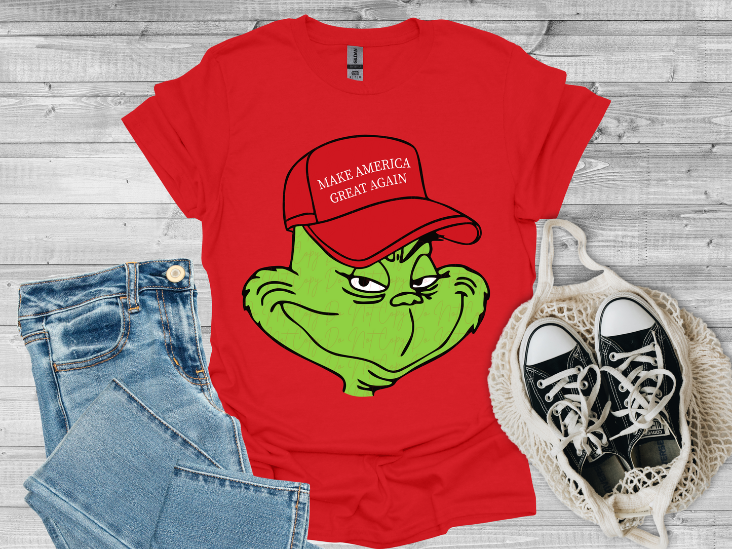 Make America Great Again MAGA Grinch Trump Political USA DTF Transfer - KPI2352